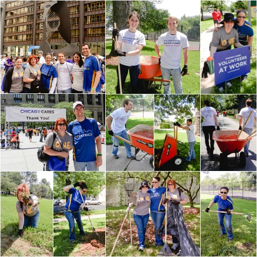 Centric Chicago Volunteers in the 22nd Annual Chicago Cares Serveathon