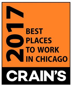 Centric Chicago Named a 2017 Crain’s Best Place to Work for Minorities