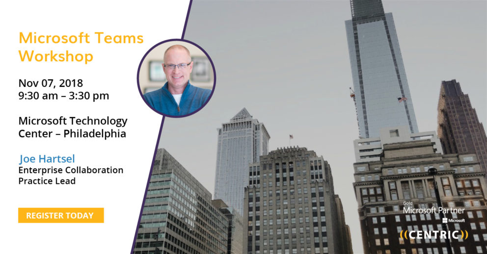 Join Us in Philadelphia for a Microsoft Teams