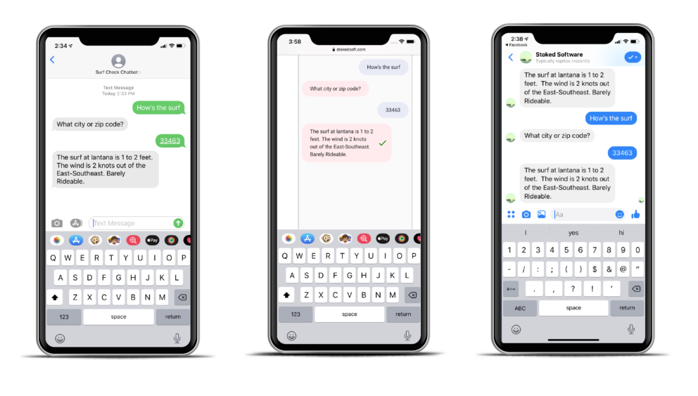 Alexa, How’s the Surf? Transformed for Today’s Chatbot Technologies