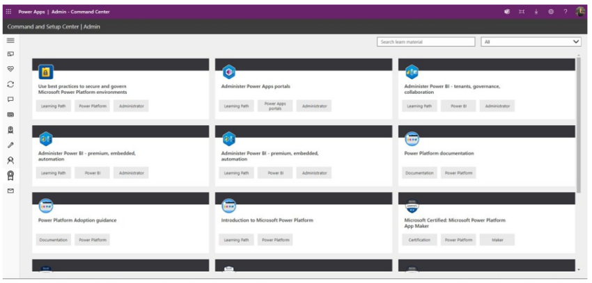 Power Platform Center of Excellence Starter Kit
