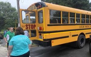 Centric Consulting's Cleveland Team helps stuff the bus