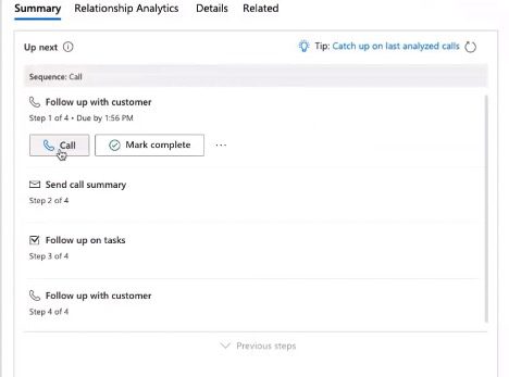 Follow Up with Customers in Dynamics 365